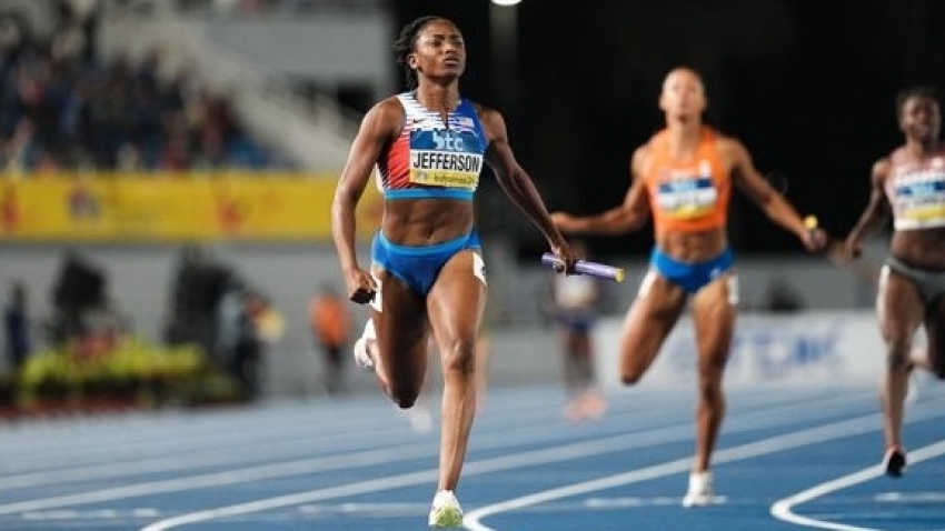 USA dominates sprint relay finals as World Relays concludes in the Bahamas
