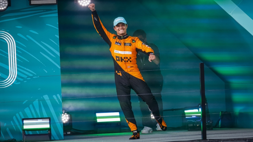 Hamilton delighted to see McLaren back on top as Norris claims maiden F1 win