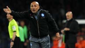 Spalletti confident of Champions League response after Napoli thrashed by Milan