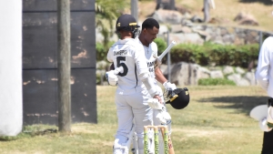 Tevin Imlach and Tagenarine Chanderpaul both made centuries for the Guyana Harpy Eagles.
