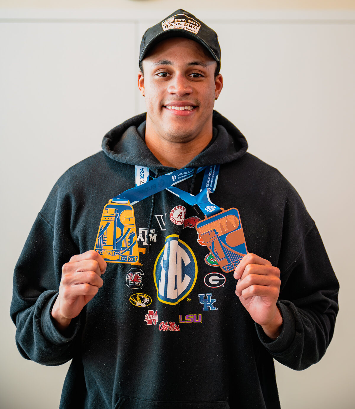 Cayman’s Jordan Crooks steps away from competitive swimming but leaves door open for return