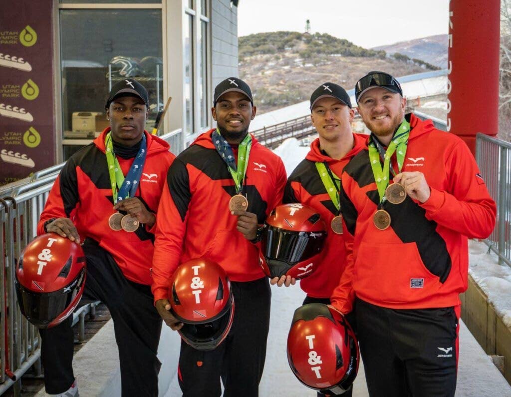 Trinidad & Tobago place 24th in four-man bobsled at IBSF World Cup in Innsbruck