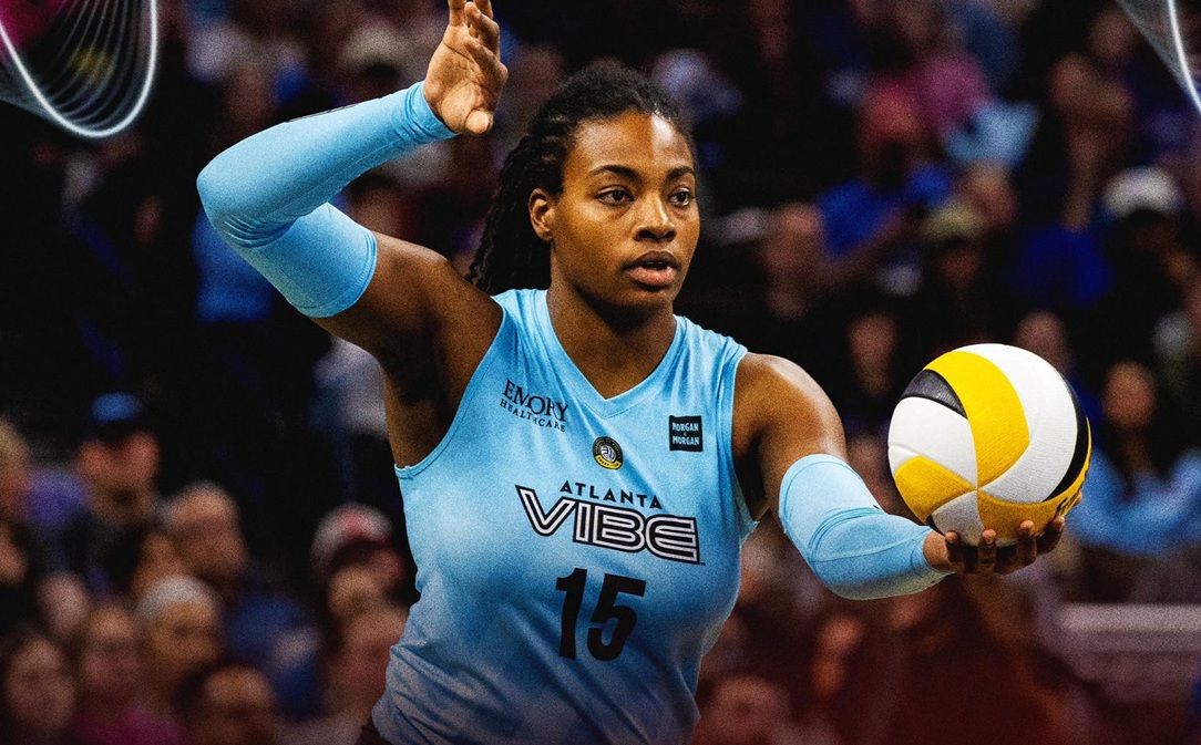 Aiko Jones helps Atlanta Vibe complete season sweep of Columbus Fury with eighth straight win
