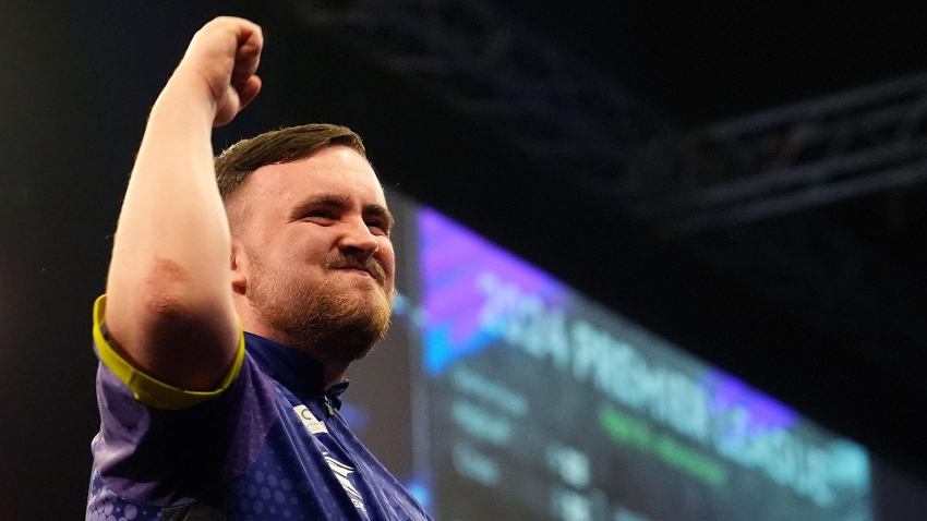 Luke Littler says he is ‘just a darts player’ despite celebrity status