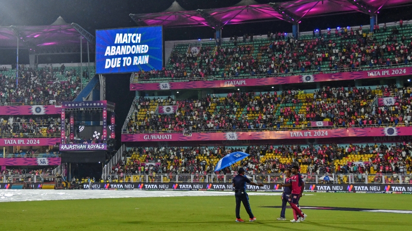 IPL: Royals miss top-two chance after washout against leaders KKR