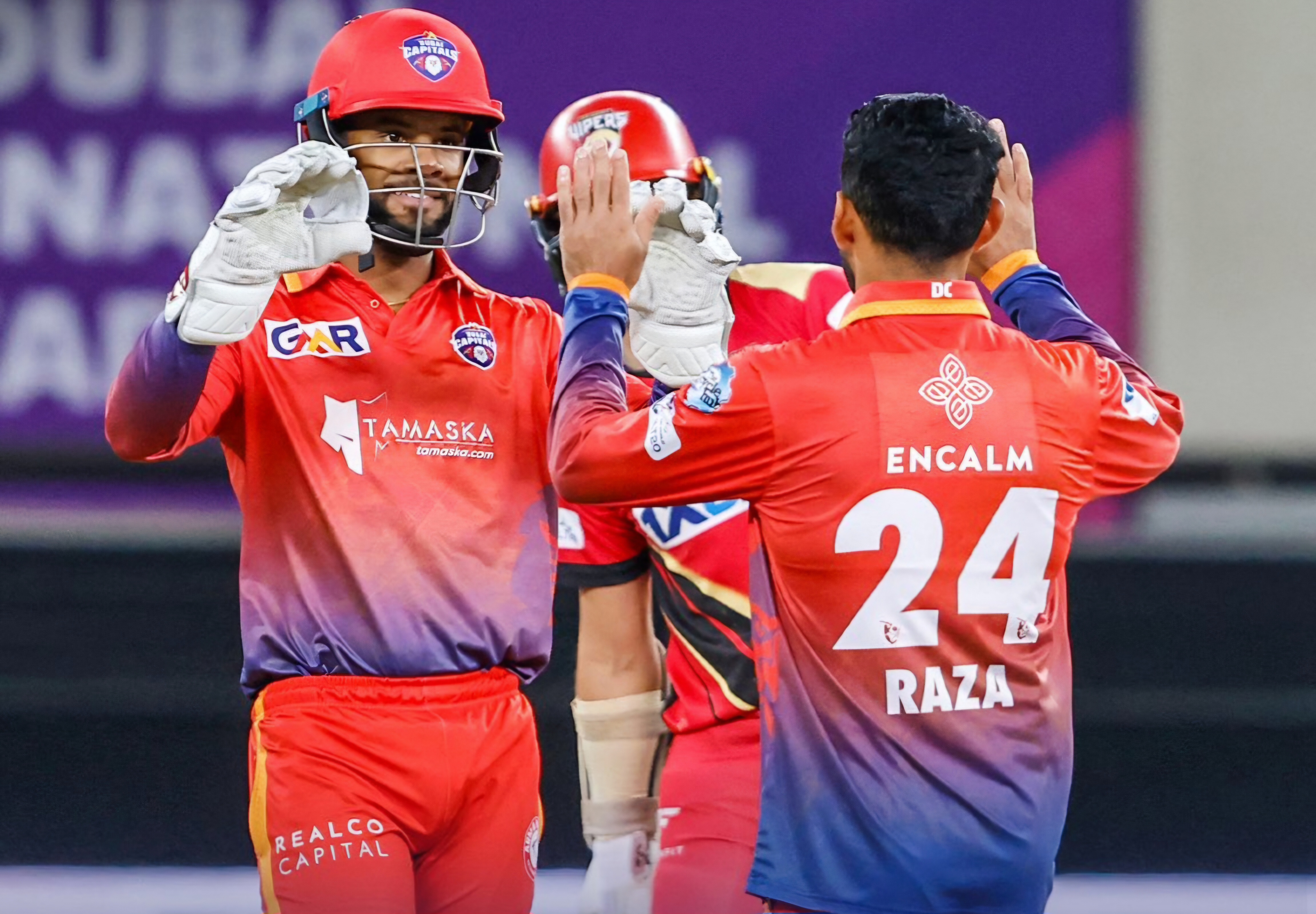 Rutherford hits patient 27 but Hope and McCoy’s Dubai Capitals hand Desert Vipers first loss of ILT20 season