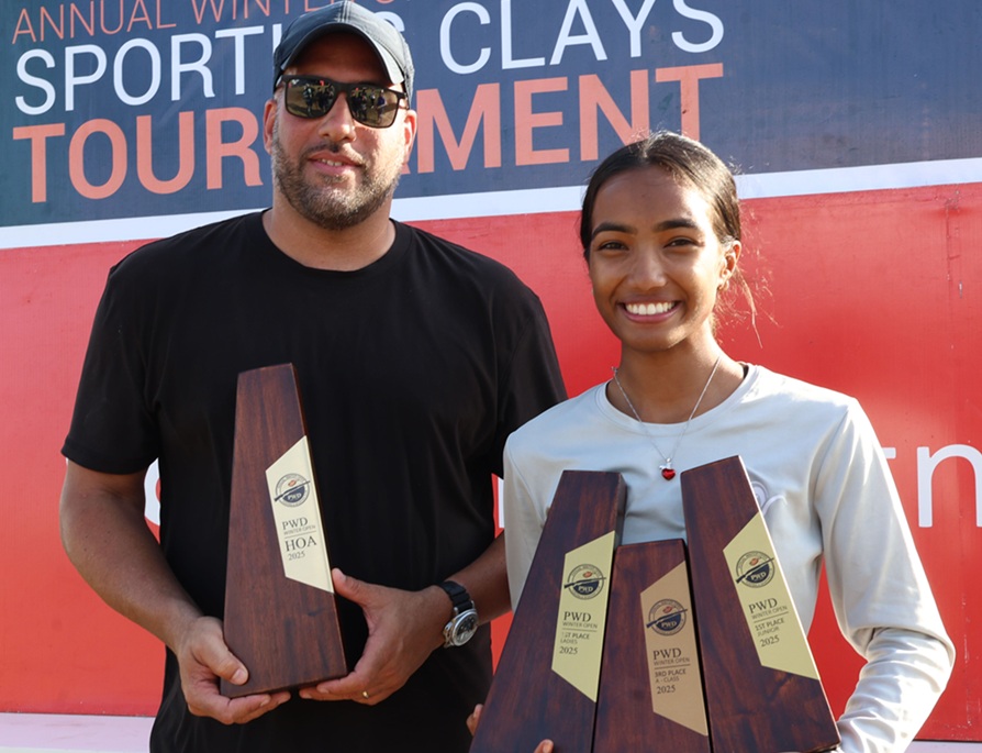 Brandon Laing & Aliana McMaster top exciting PWD Sporting Clays