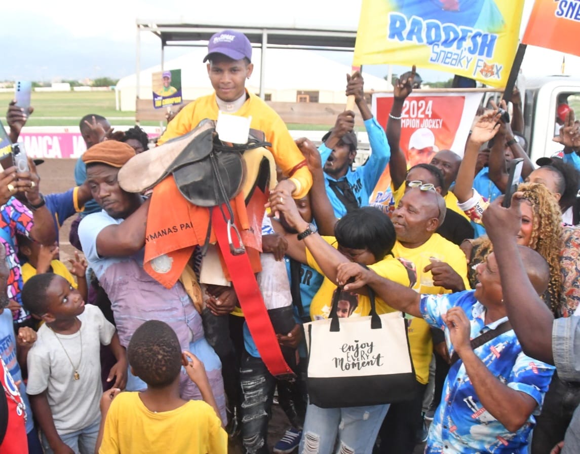 The 'Sneaky Fox' outwits rival: Roman claims first Jockeys’ title in nail-biting finale at Caymanas Park