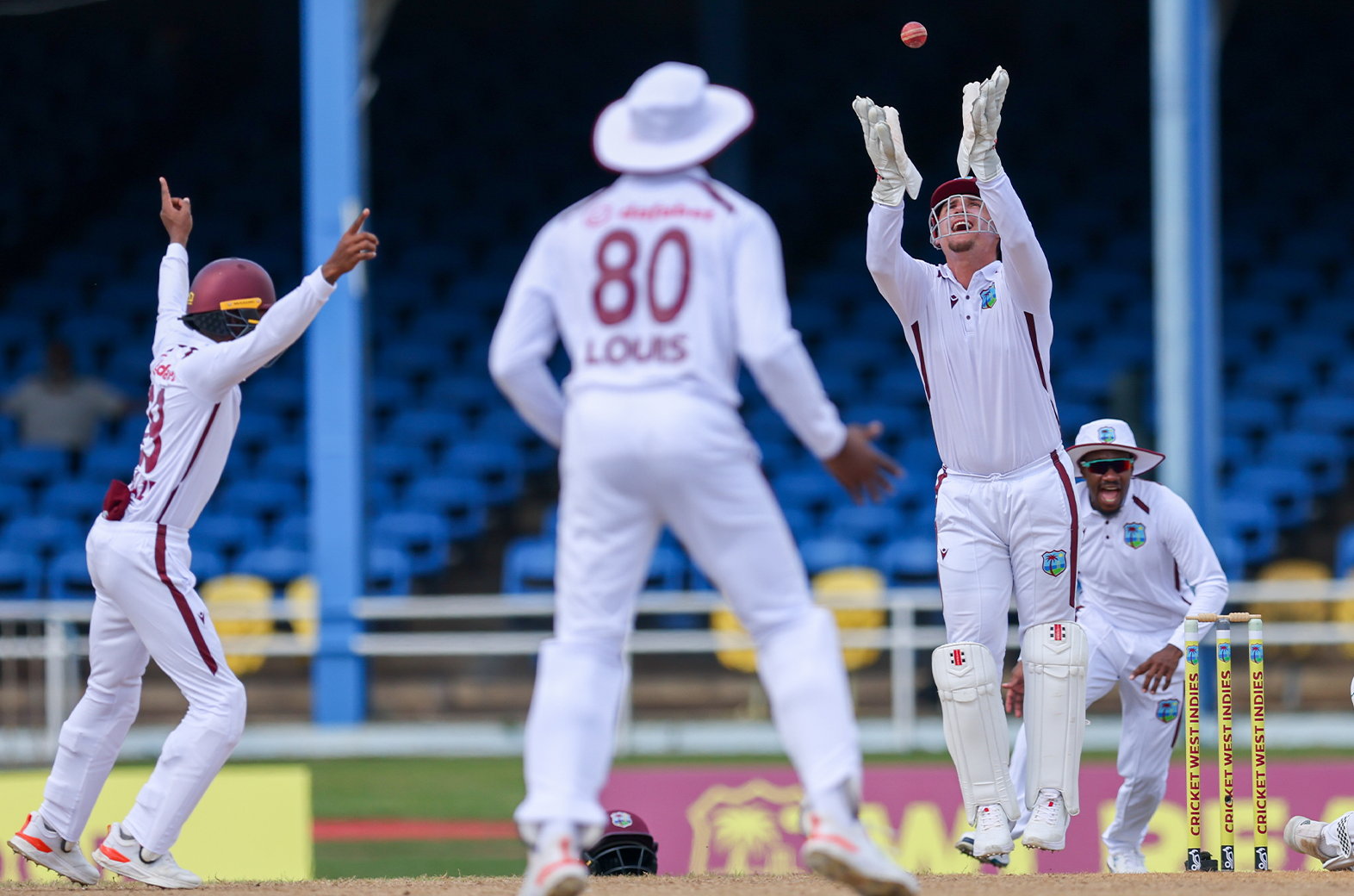 Jangoo hits unbeaten 63, Sinclair bags three-fer as Windies XI seize control in tour match against Pakistan Shaheens