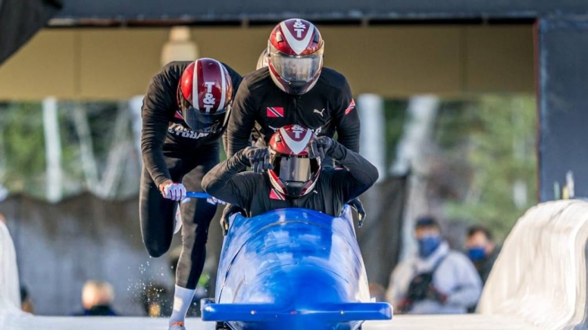 Trinidad and Tobago aiming to make history in Men's Bobsled