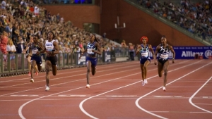 Shericka Jackson second to Christine Mboma in 200m clash, Goule wins 800m in Brussels