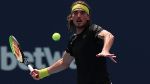 Tsitsipas rolls into third round, red-hot Karatsev roars in Miami