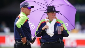 Umpire Sue Redfern makes history in County Championship match at Glamorgan