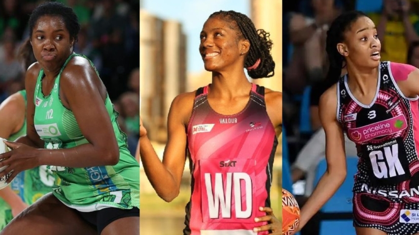 Jamaican stars Fowler-Nembhard, Wilson, Sterling-Humphrey shine bright in Suncorp Super Netball Team of the Year