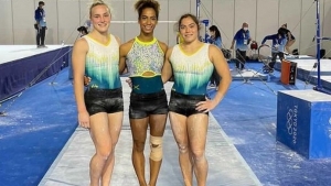 BREAKING NEWS: Jamaican gymnast Danusia Francis reveals knee injury ahead of gymnastics competition