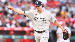 Cole ends Yankees' four-game skid with 15 Ks, Rays run halted by Red Sox