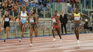 Jackson runs season's best 21.91 to beat Thompson-Herah, Asher-Smith at Rome Diamond League