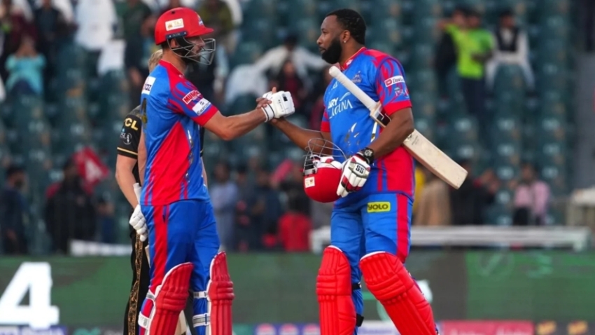 Pollard power and Mir Hamza three-for give Karachi Kings easy win