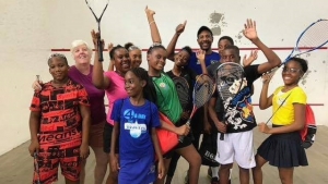 In the face of pandemic, Jamaica Squash Association continues its support for Penwood High students