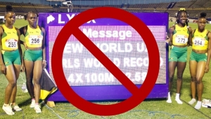 Denied! Jamaica Women's WorldU20 4x100m relay world record rejected by World Athletics!