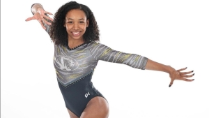 Bajan gymnast Kelly renews back-to-school drive to help those in need; remains focused on next month's World Champs assignment