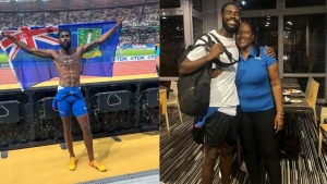 Kyron McMaster's historic silver medal win: A touching tribute to his mother's unyielding support