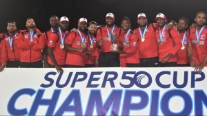 Perfect T&T Red Force rout Guyana Jaguars to claim Clive Lloyd Super50 trophy