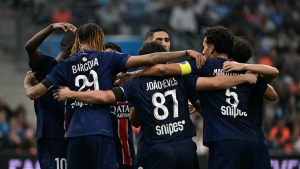 Marseille 0-3 Paris Saint-Germain: Visitors' first half rout seals derby win