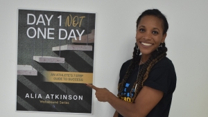 Jamaica's swimming icon Alia Atkinson launches Day 1 Not One Day, with hope of inspiring others