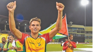 Chris Green to captain Amazon Warriors, Pooran named vice-captain