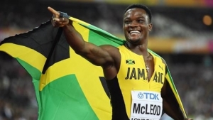 Omar McLeod wins 110m hurdles opener at Hurricane Alumni Invitational