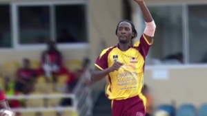 Sheeno Berridge takes five as Hurricanes blow the Volcanoes away at Gros Islet