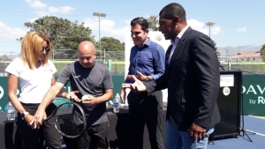 Tennis Jamaica President John Azar confident of strong showing against Estonia in Davis Cup tie