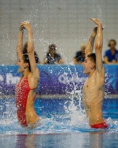 First male Team GB artistic swimmer Ranjuo Tomblin set to make history in Krakow