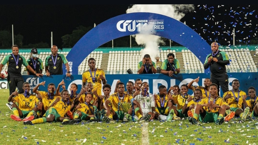 Jamaica wins CFU Boys’ U14 Challenger Series title with 7-1 demolition of French Guiana