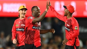 Hosein shines with ball, Russell with bat as Melbourne Renegades beat Brisbane Heat by 22 runs