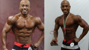 53-y-o bodybuilding phenom Dexter Simon wins top-five finish at Ajman IFBB Elite Classic in Dubai