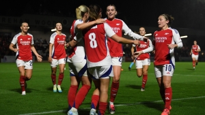 Arsenal overturn first-leg deficit to reach Women's Champions League group stage