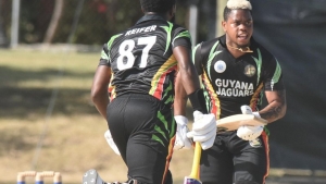 Classy Hetmyer ton eases Guyana Jaguars past Windward Volcanoes - sets up Super50 final clash with T&T Red Force