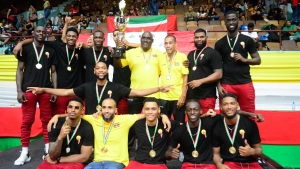 Suriname holds off Barbados to defend men's title in five-set thriller