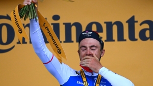 Tour de France: 'Something I never dreamed of' – Lampaert claims shock stage one victory in rainy Copenhagen