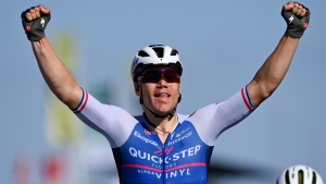 Tour de France: Jakobsen enjoys 'amazing day' as Van Aert takes yellow jersey