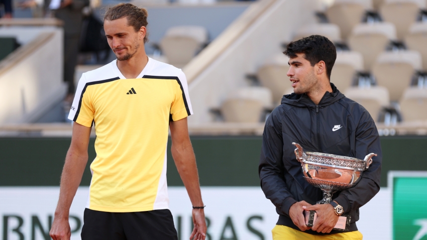 Zverev hails 'Hall of Famer' Alcaraz after losing classic French Open final