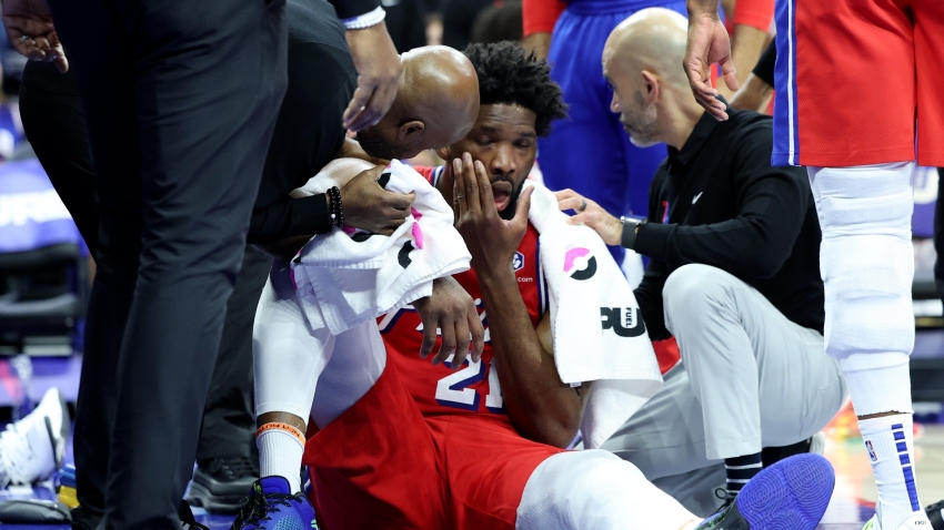 NBA: 76ers star center Embiid suffers sinus fracture in loss