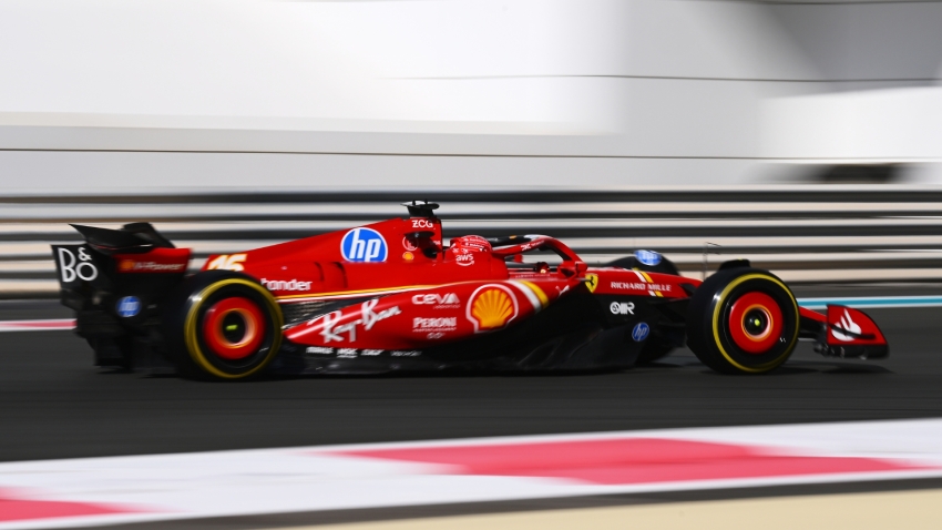 Leclerc tops post-season testing in Abu Dhabi, Sainz makes Williams debut