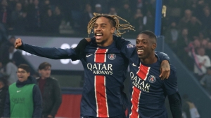 Paris Saint-Germain 1-0 Lens: Early Dembele strike extends unbeaten run