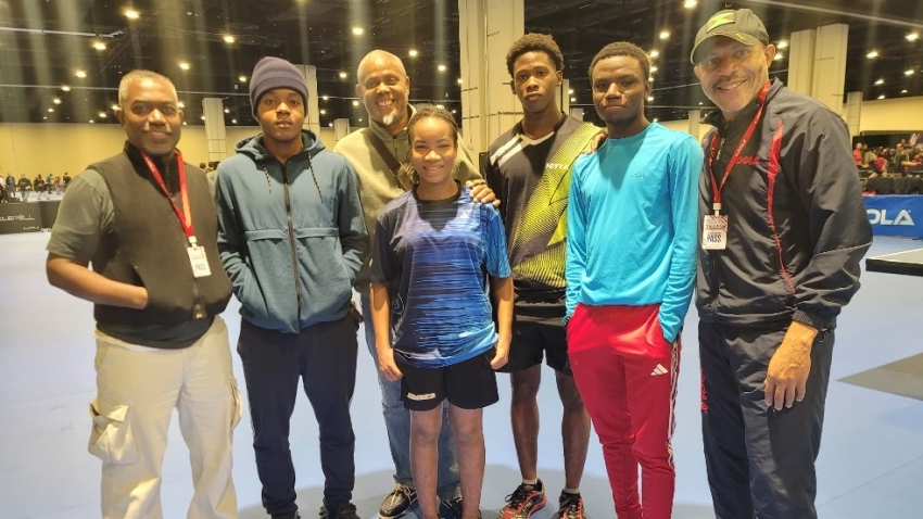 Michael Henry’s support propels Jamaican juniors to unbeaten streak at North American table tennis championships