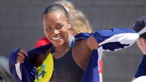 Alia Atkinson wins 50m bronze in FINA Champions Series