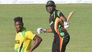 Chris Barnwell's 100 powers Guyana to third win and top of the Super 50 table