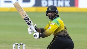 Jamaica Tallawahs' Asif Ali fined for swinging bat at Warriors' Keemo Paul